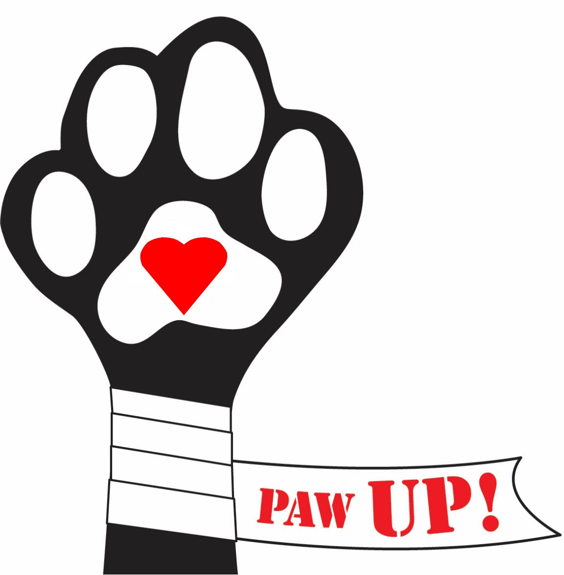 paw up logo
